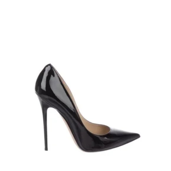 Jimmy Choo Shoes - Jimmy Choo Patent Leather Pointed-Toe Pumps
